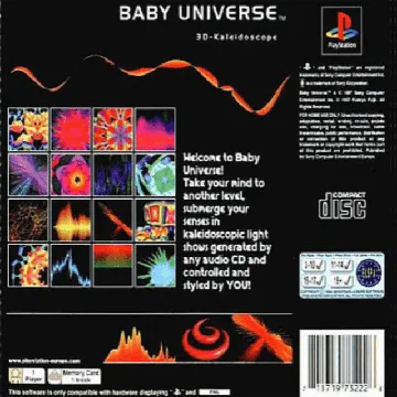 3D-Kaleidoscope - Baby Universe (JP) box cover back